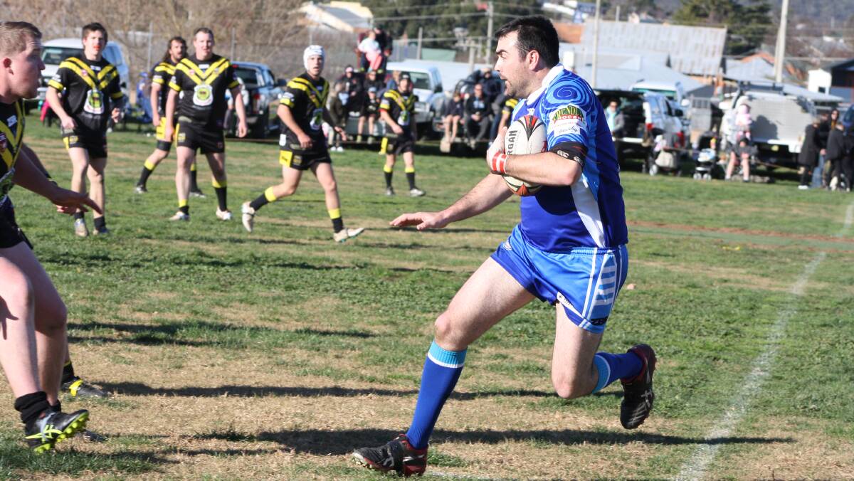 There was a close-town rivalry at play when Wallerawang met Portland on Saturday, June 24, but not much of a contest. Pictures: KIRSTY HORTON. 