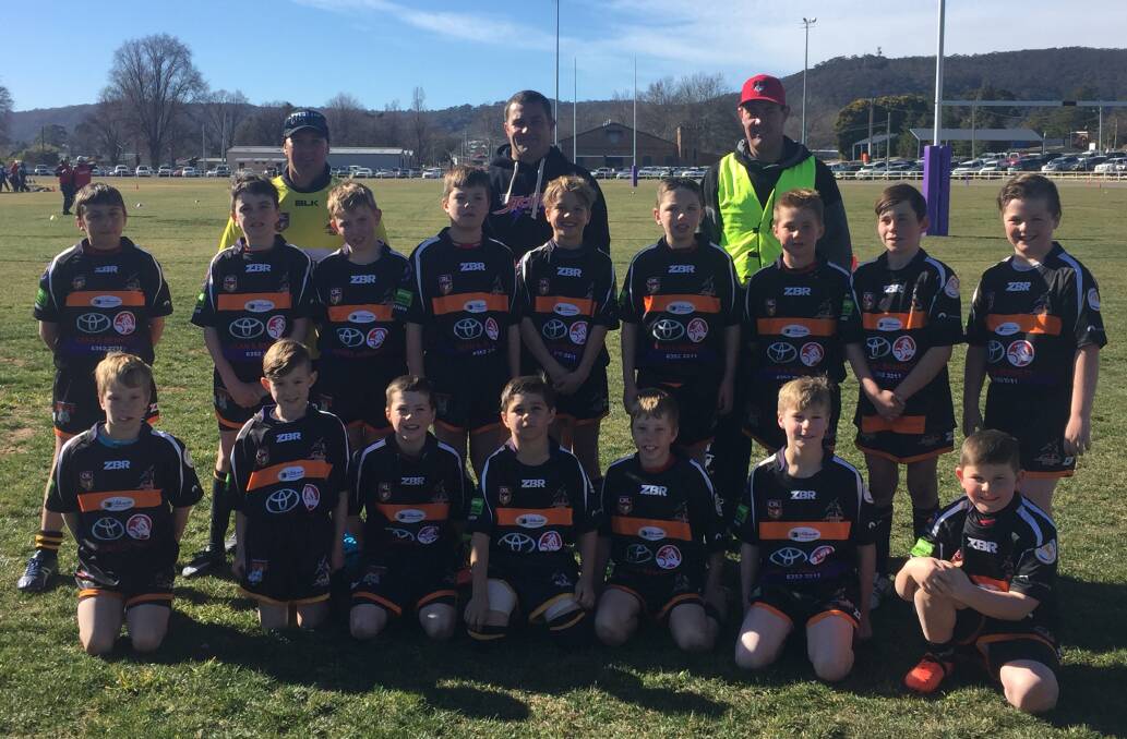 UNDER 10s: Knocked out by Blayney, the Under 10s did their Storm family very proud in the 2017 season. Picture: SUPPLIED. 