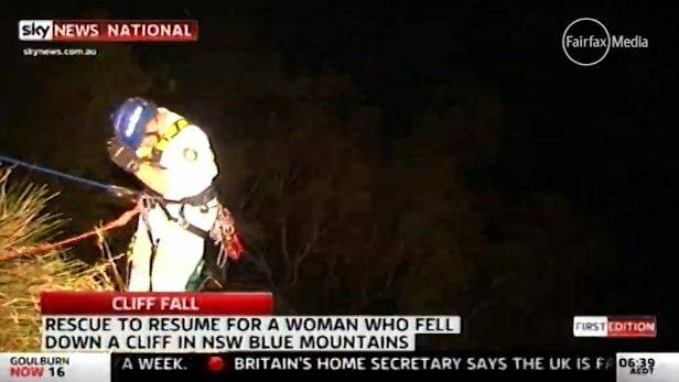 Police find body of woman who fell off a cliff in the Blue Mountains