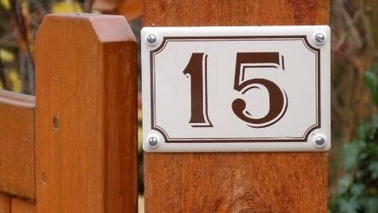 Know your property number and display it for all to see!