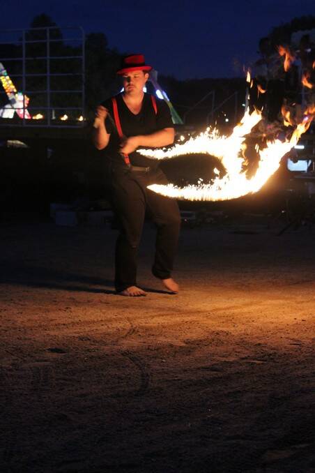 HOT STUFF: Circaholics Anonymous love playing with fire: Don't try this at home kids!