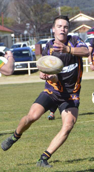 BIG DAY: Young under 18 star Wayde Egan played 160 minutes of top class rugby league.