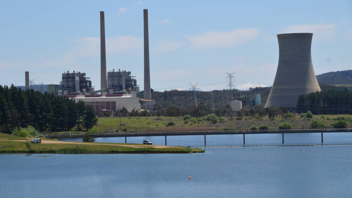LIFE IN THE OLD GIRL YET: EnergyAustralia has revealed that interest has been expressed by firms outside the local area in utilising sections of the now redundant Wallerawang power station, viewed
here from the Lake Wallace Tall Trees Arboretum.