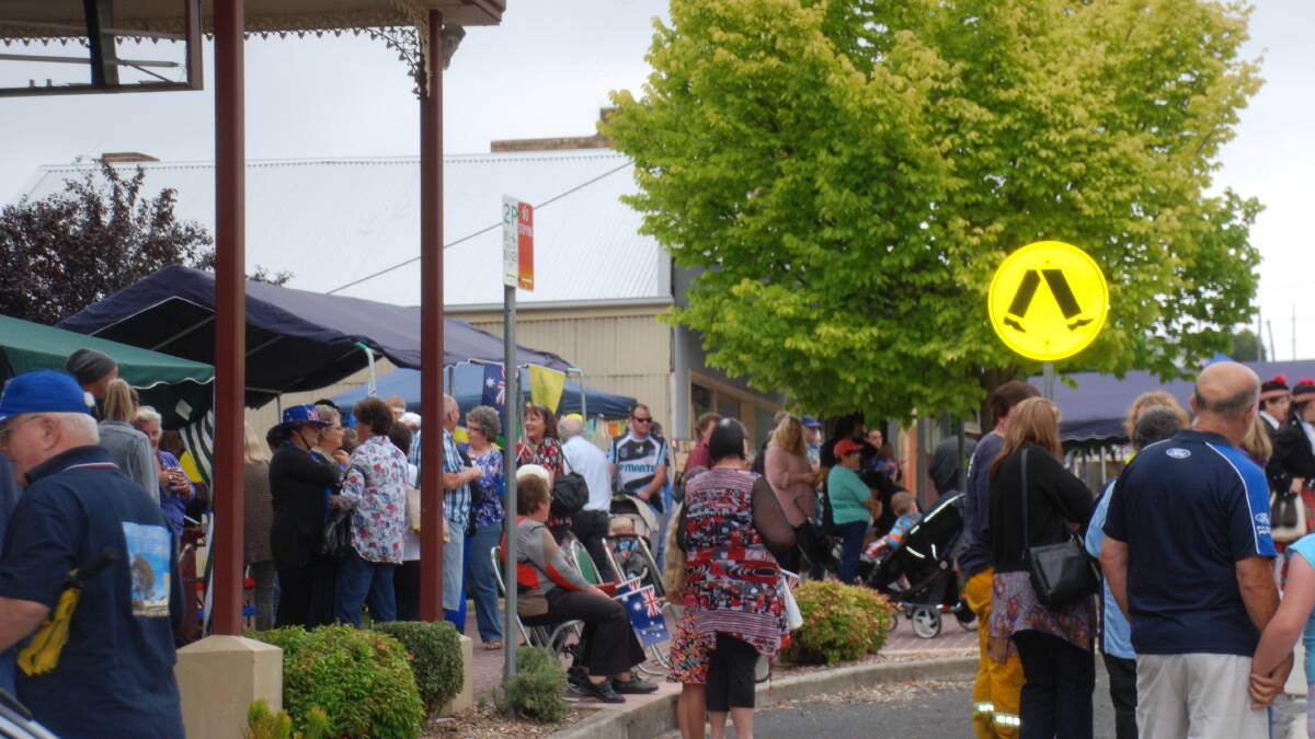 Despite some grey clouds, members from the Portland community turned out in strong numbers to celebrate Australia Day 2015. 