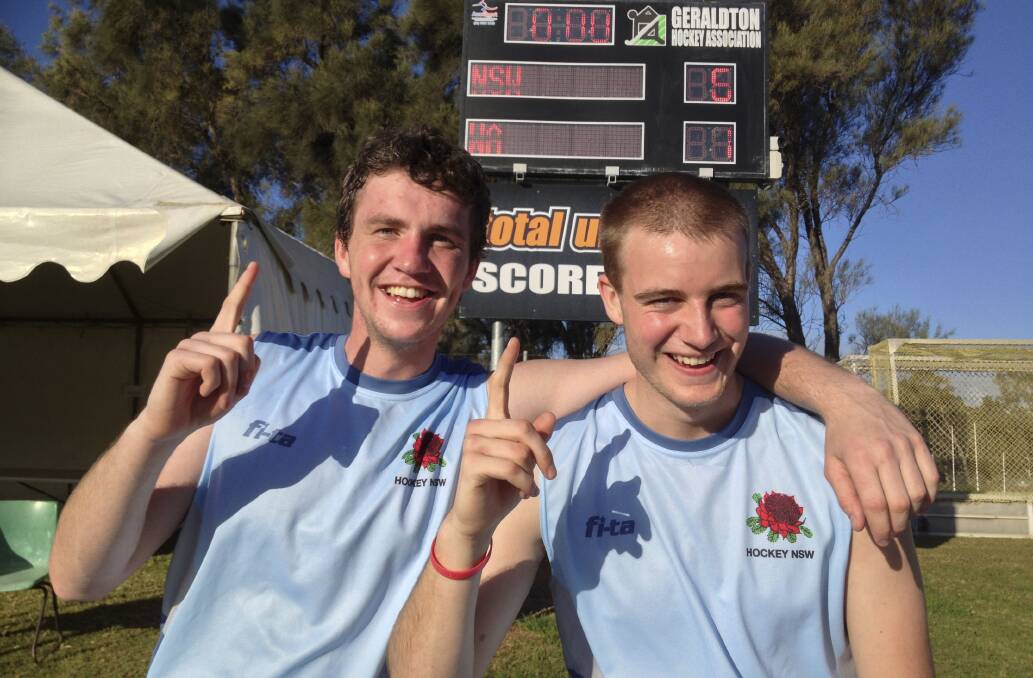 GOING FOR A REPEAT: Lithgow's Country reps David Reid and Nathan Mitchell following last year's victory.