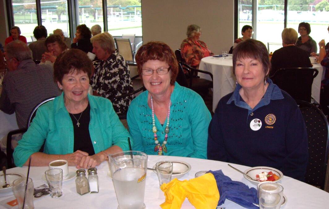 HELPING WITH FUNDRAISING: From left are Fay Roberts, Louise Cameron and Kaye Preema.