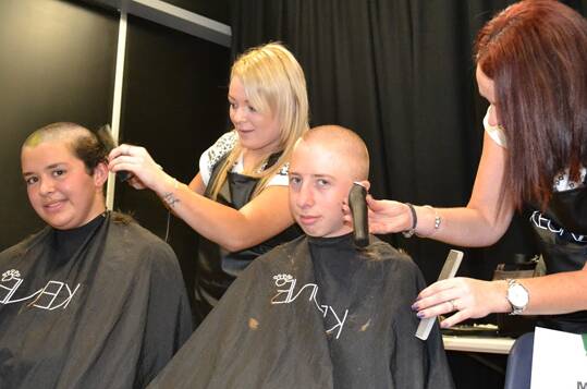 La Salle students opted a head shave to help raised funds for Connor Sheil
