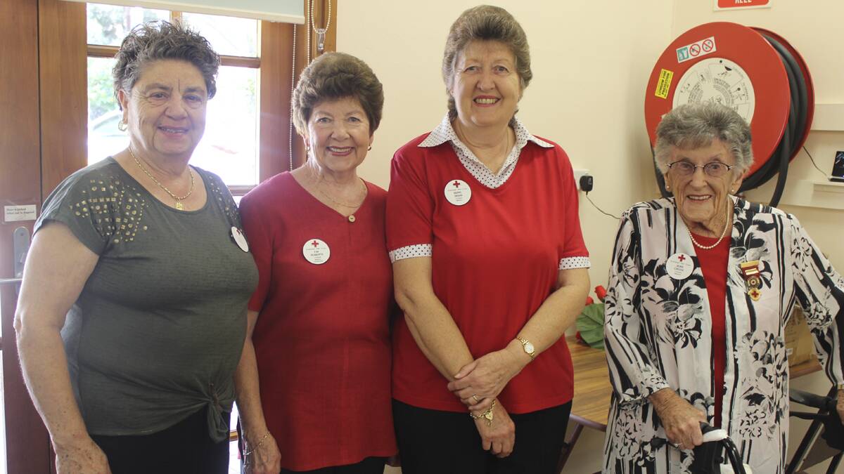 There were smiles all round when the Red Cross celebrated their 78th birthday