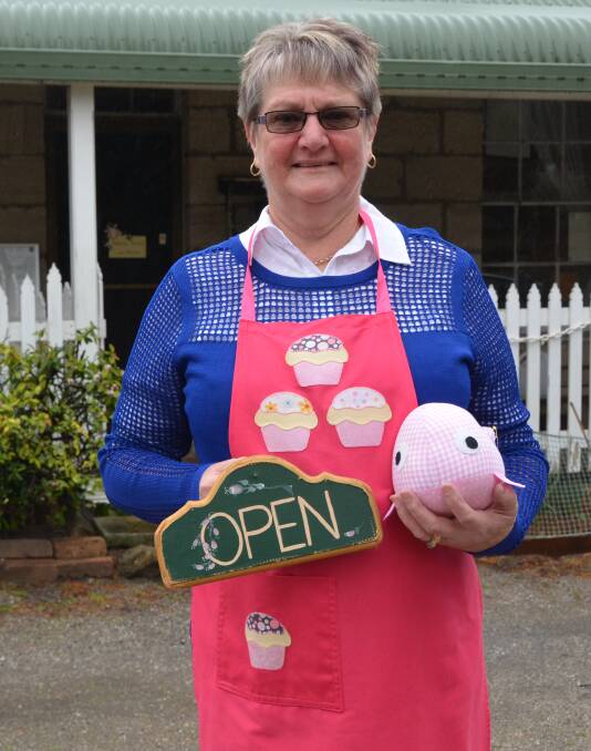 SUPPORT OUR CO-OP: President of Lithgow Arts and Craft Co-Op Heather Baxter bids farewell to a lifelong passion. PHOTO: Jacob Gillard. lm082516coop