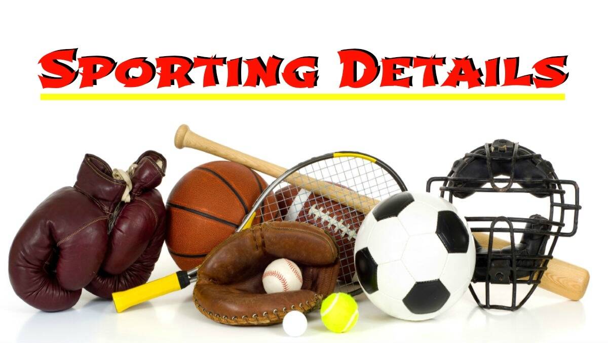 SPORTING DETAILS: Hockey and league results