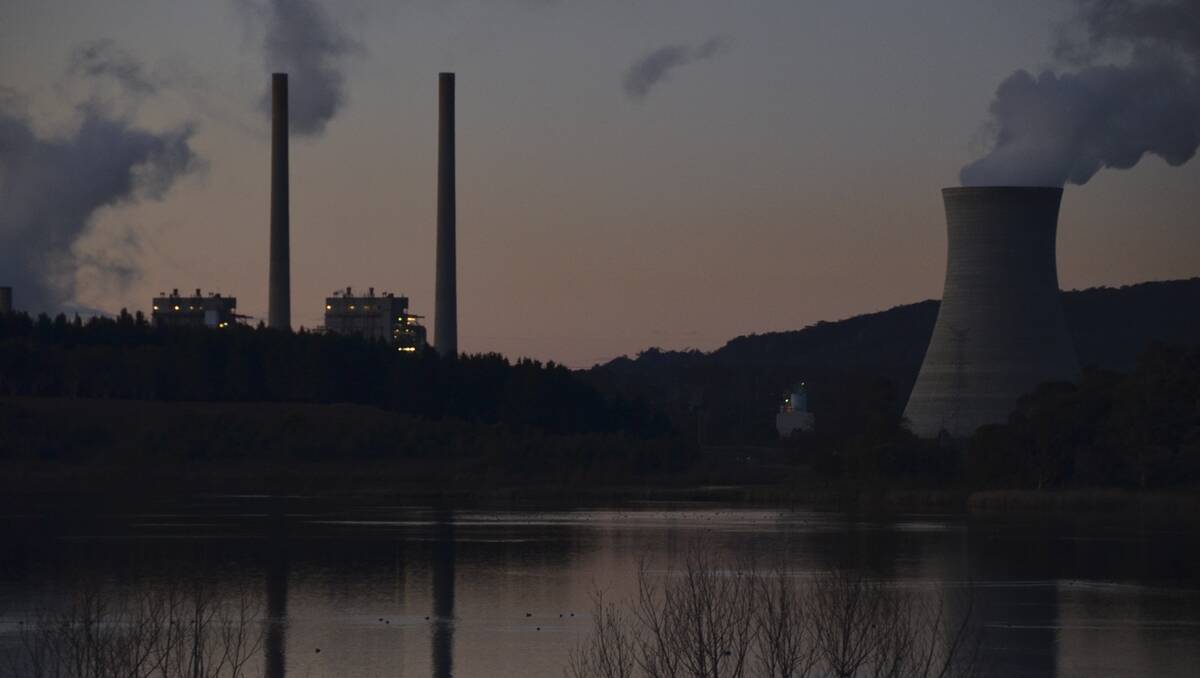 WALLERAWANG POWER STATION AT DUSK. Is it twilight time for state ownership? 