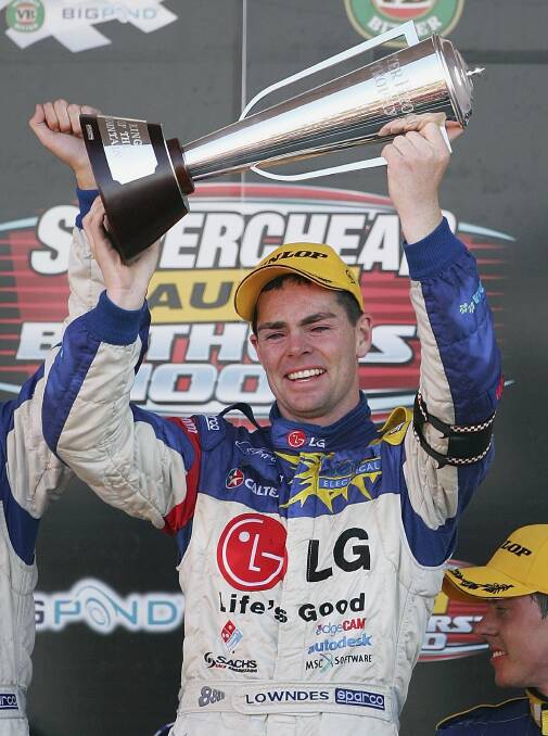 KINGS OF THE MOUNT: Craig Lowndes has won the Bathurst 1000 five times.