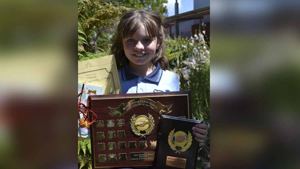 WALLERAWANG- CITIZEN OF THE YEAR STAGE TWO: Rachael Cook (Anna Hamilton shield). 