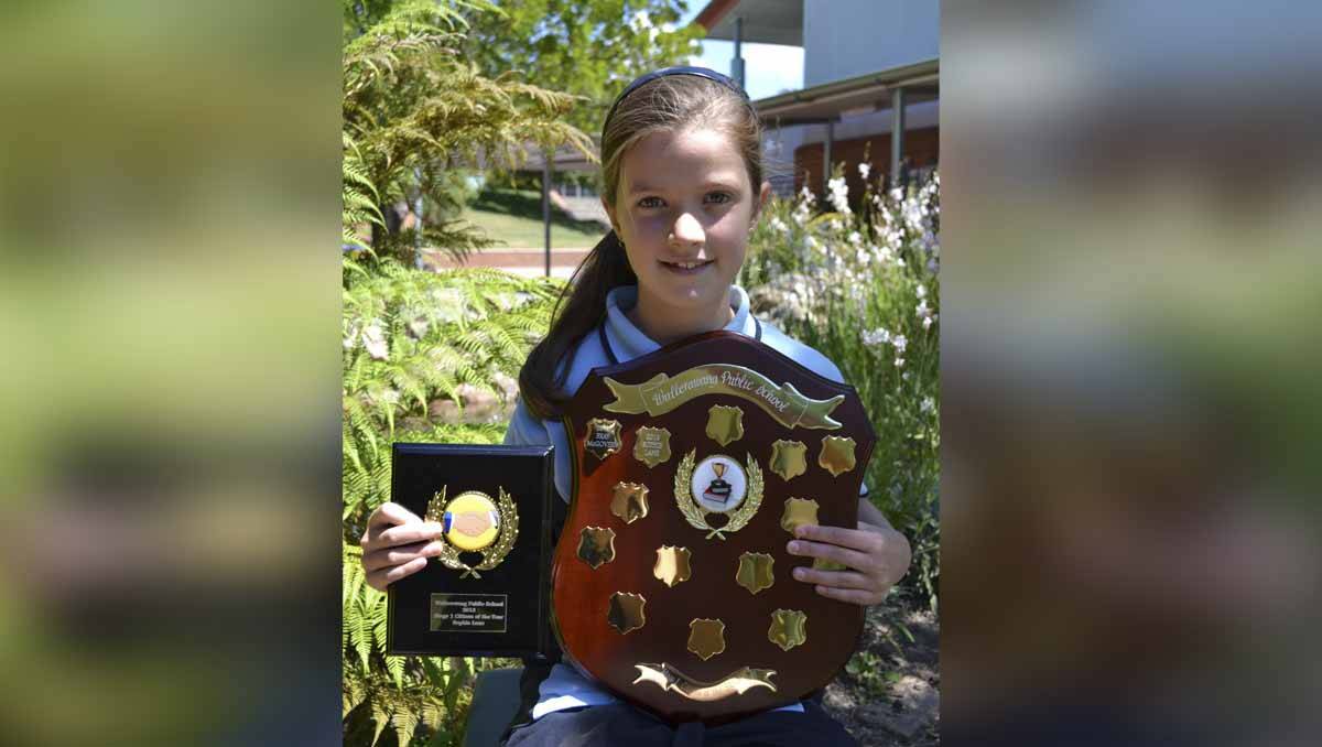 WALLERAWANG- CITIZEN OF THE YEAR STAGE ONE: Sophie Lane. 