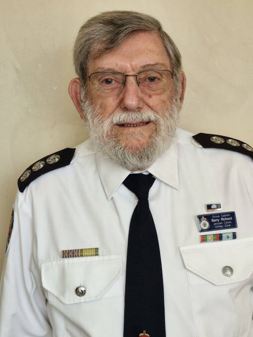 Group Captain Barry Lawrence Richard of Jenolan Caves Rural Fire Brigade (Chifley Lithgow). Picture supplied. 