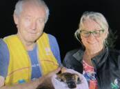 ENDANGERED? Locals and action group members Rob White and Joy Smith were co-opted into a university study that has revealed just how active platypus colonies are in Lake Lyell.