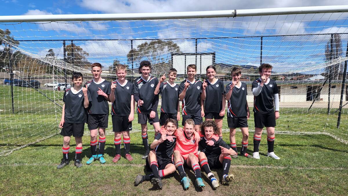 Workies Black U14's after their first round win in the state tournament. Picture by Reidun Berntsen