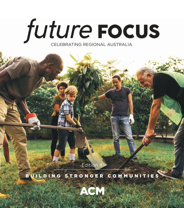 Click the image to read online: the fourth edition of the Future Focus magazine looks at community.