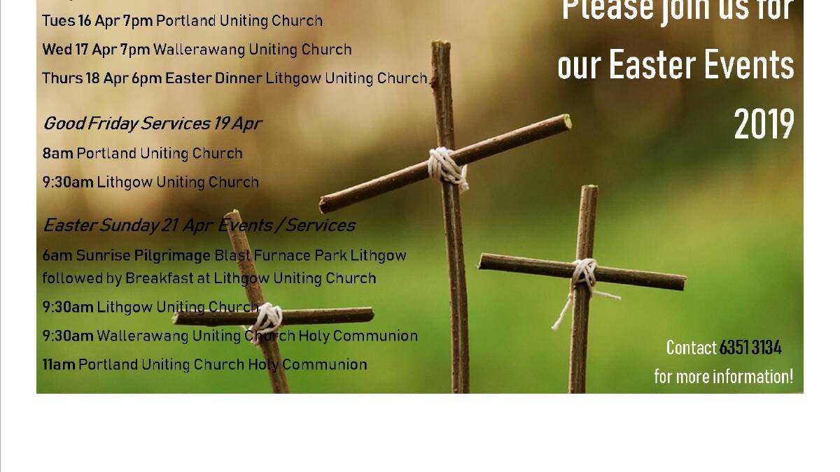 Church Services | Easter Sunday 6am Sunrise Service at Blast Furnace Park and afterwards breakfast in the Parish Centre