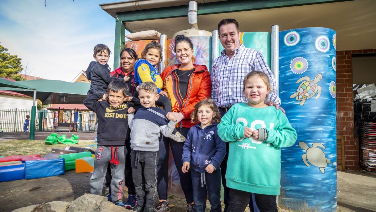 Have you say: Paul Toole MP visits Courtney Glazebrook and the TOWRI Childcare Centre to find out more about their NAIDOC celebrations.