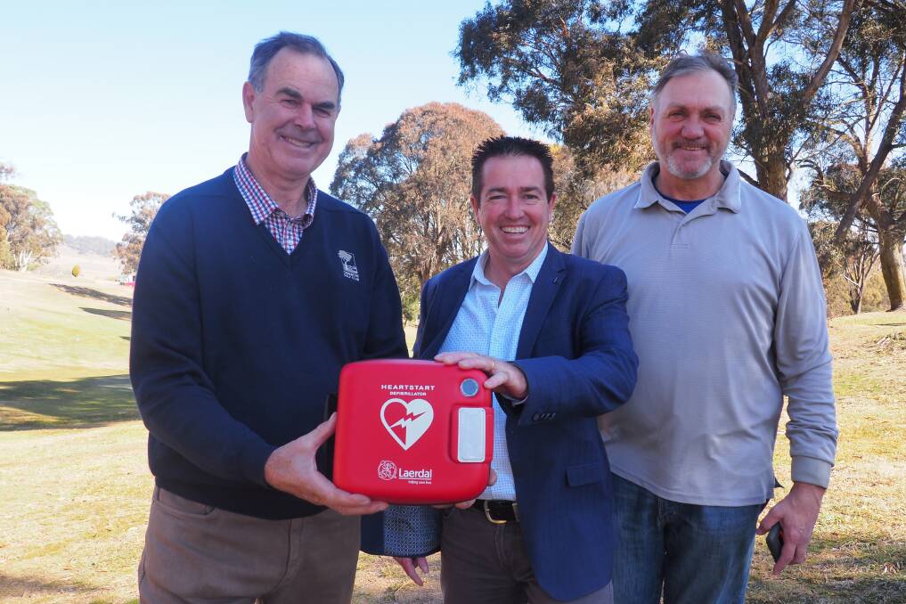 NSW Government grants for sports clubs to purchase life-saving defibrillators are
again being offered. 
