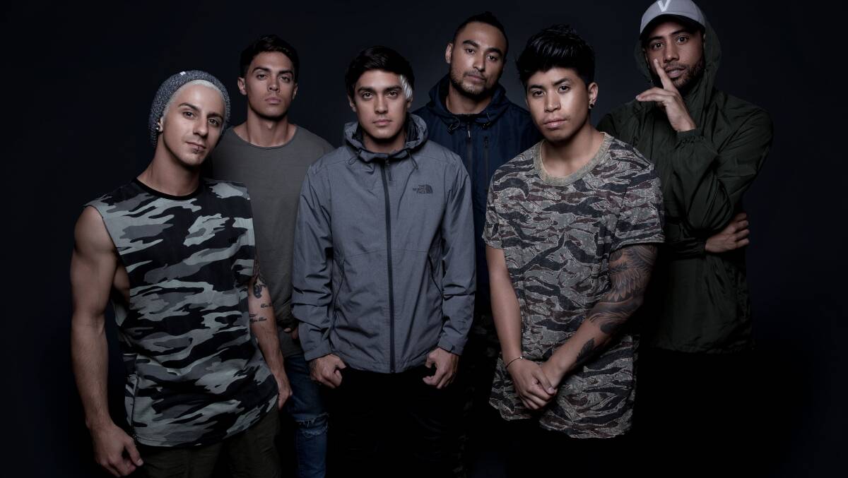 JUSTICE CREW: The band is excited to be heading to Lithgow to entertain residents. Picture: SUPPLIED 