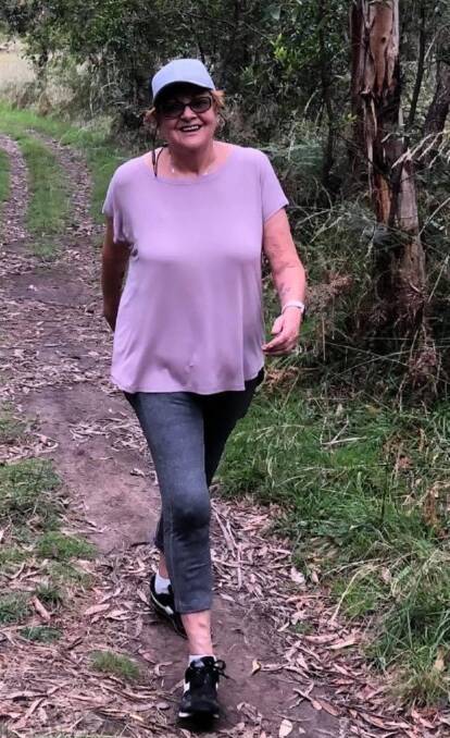 HAPPY: Lynne Curran now loves going out running and walking and being happy with her friends. Photo: SUPPLIED 