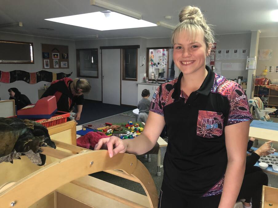 Lithgow’s Hollie Kemp flourishes in Aboriginal childcare traineeship