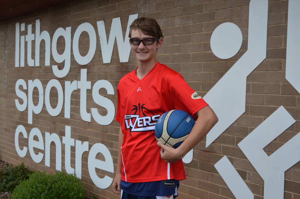 READY: Jett Chaniotis was selected for the Basketball NSW Talented Athlete Program camp. Photo: ALANNA TOMAZIN 
