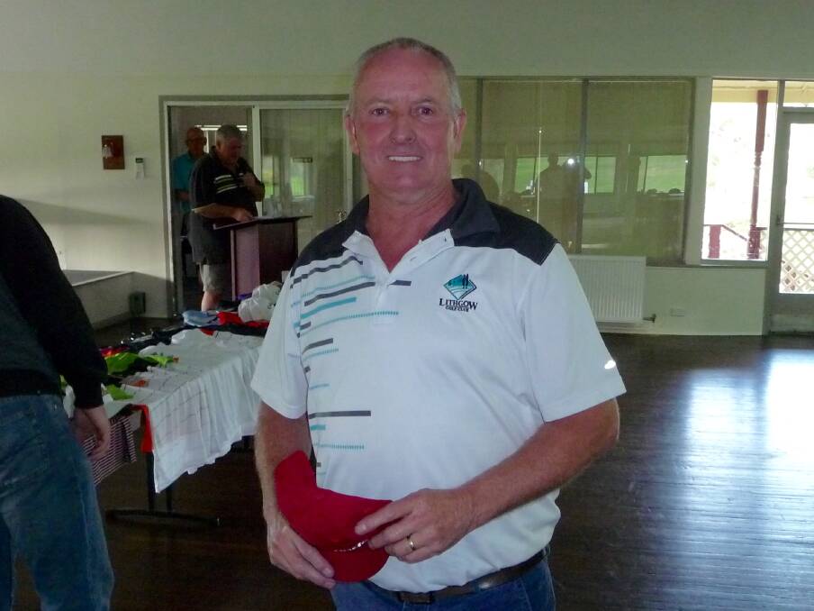 Ian Downey makes a strong return to Lithgow Golf Club. Picture: SUPPLIED. 