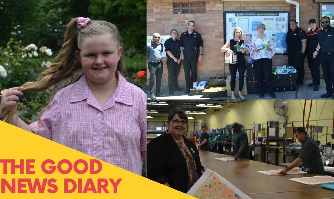 Want some good news? You've come to the right place: Lithgow's Good News Diary