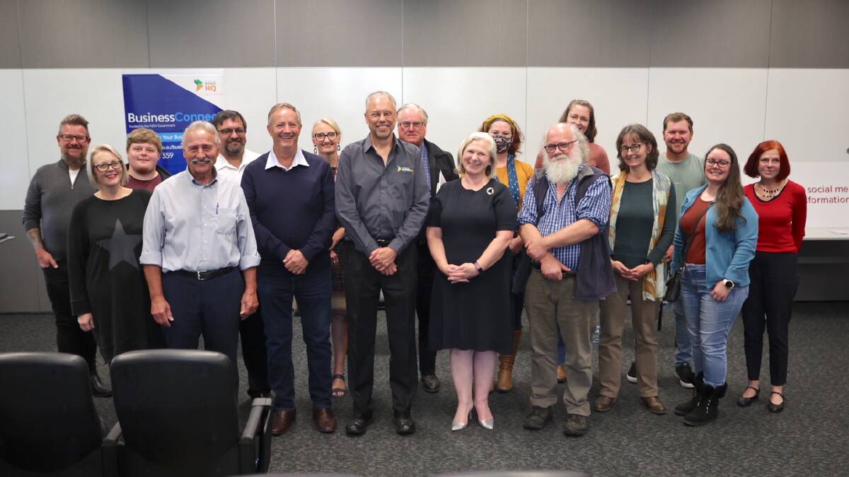 STAND TOGETHER: Members from the Chamber of Commerce came together with local business minded people to have their first 'Start Up's' session. Picture: SUPPLIED 