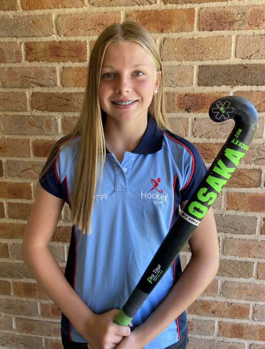 EXCITED: Hockey star Maggie Thompson is excited to be representing NSW in the state championships. Photo: SUPPLIED 