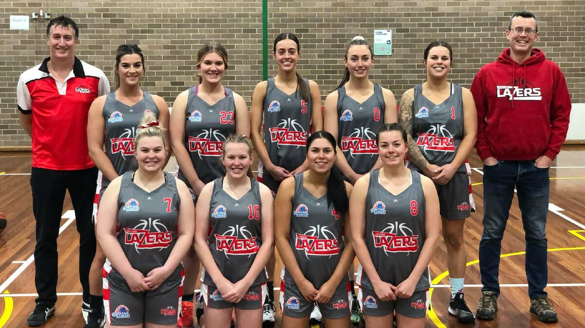 STRONG: The Lithgow Lazers girls basketball teams have never looked stronger. Picture: SUPPLIED 