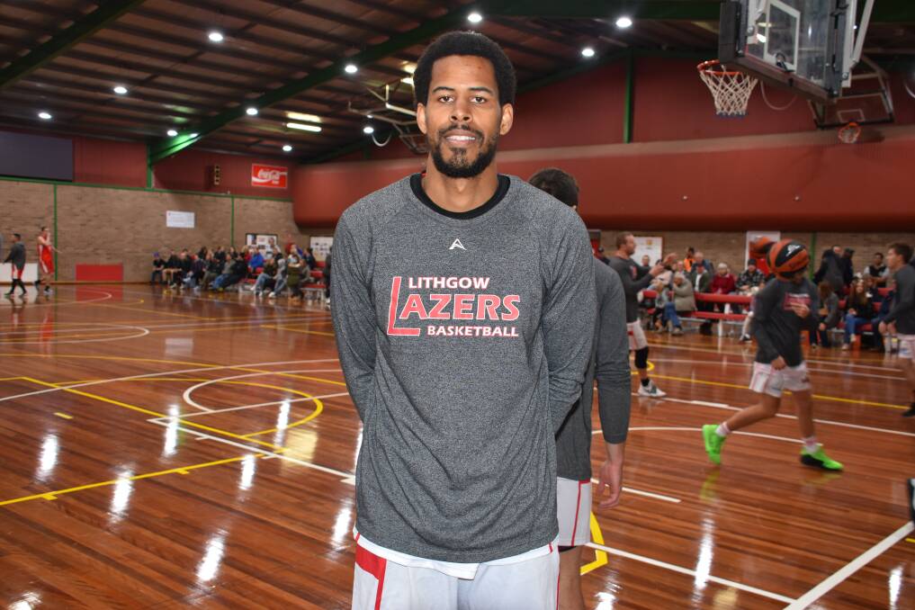 LAZERS: New player Darreon Tolliver is ready to take the Lazers into the top four. Picture: ALANNA TOMAZIN. 