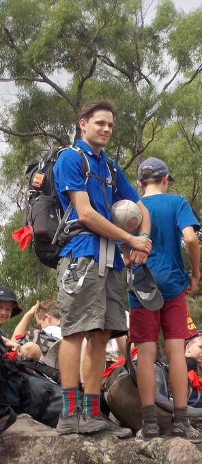 LEADER: Simon Colagiuri in his new position at Camp Somerset. Pictures: SUPPLIED. 