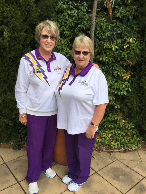 WINNERS: Cheryl Schram and Glenda Anthes are the 2019 winners of the Ruth Harries selected pairs competition. Picture: SUPPLIED