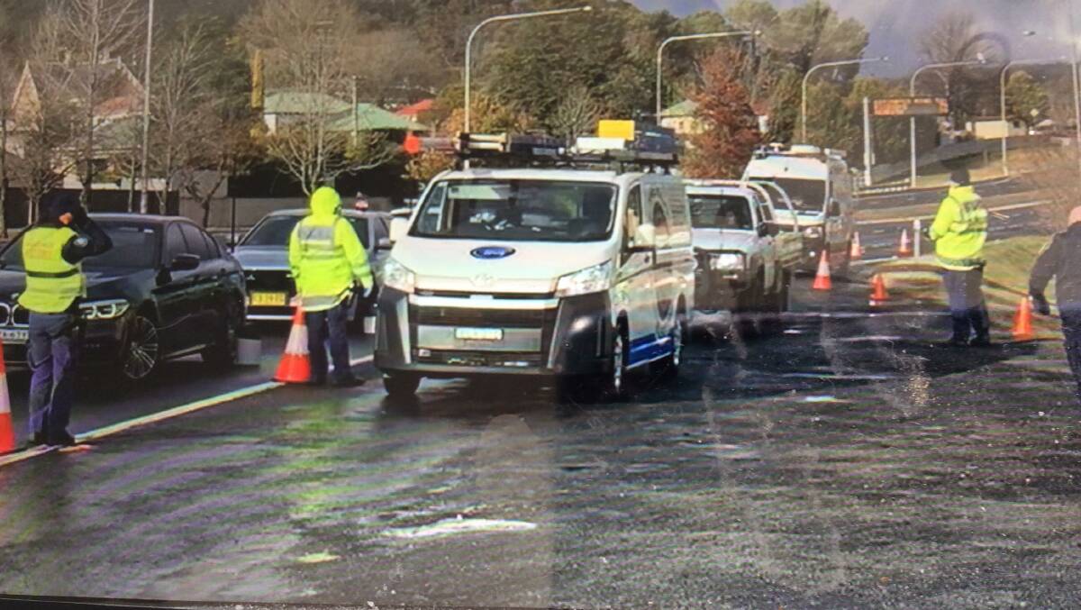 POLICE: An operation took place on the Great Western Highway. 