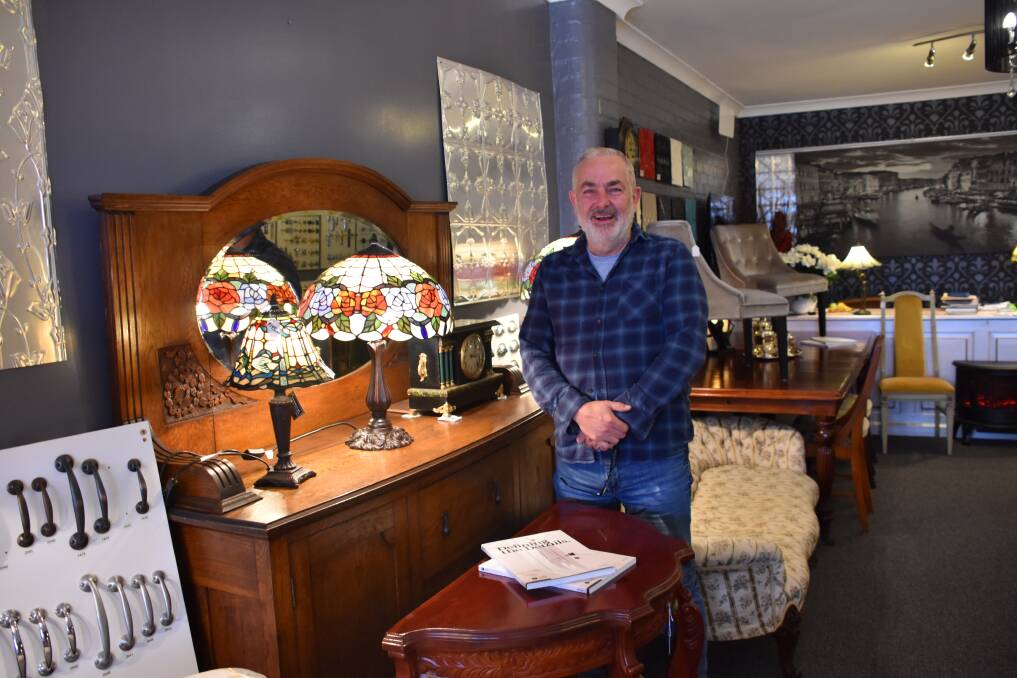 Mr Taylor welcomes everyone to come and visit his store. 
