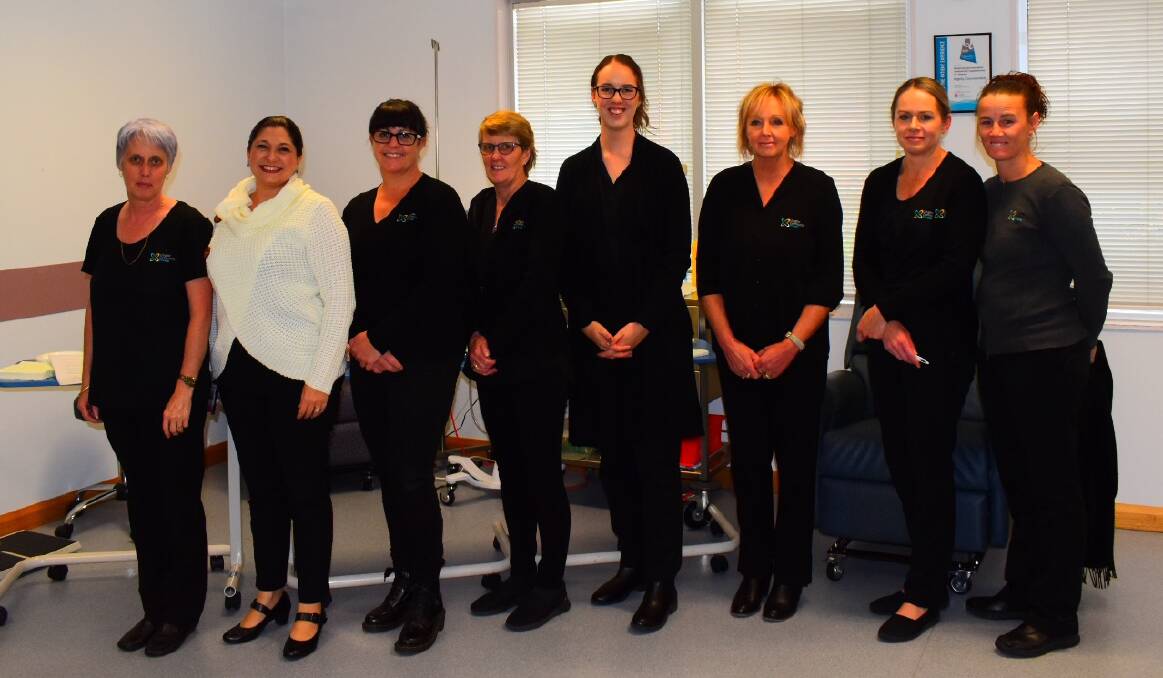 TOGETHER: LCP Admin staff along with CEO Sonia Jones. Photo: SUPPLIED 