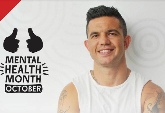 Joe Williams will be sharing his story for Mental Health Month. Picture: SUPPLIED. 