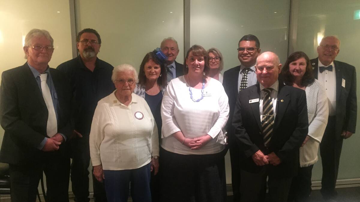 LIONS: The 2019-2020 incoming board for the Lithgow Lions Club was sworn in. Picture: CIARA BASTOW 
