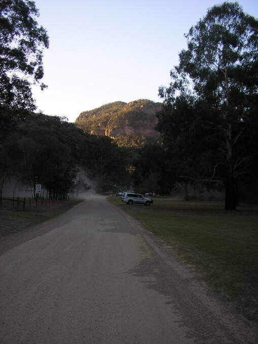 Rescue crews came to the aid of a man who slipped and fell from a cliff in Newnes. Picture: Thomas Ebersoll. 