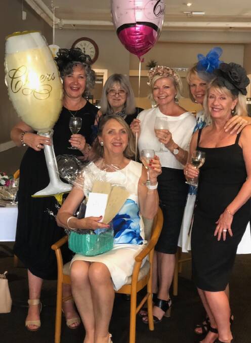 FUN: The ladies were having a fun and fabulous day for the Melbourne Cup. Picture: SUPPLIED. 