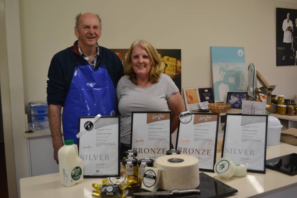 AWARD WINNERS: Janet and Neil Watson came away with a bunch of awards after the 2021 Royal Easter Show. Photo: CIARA BASTOW 