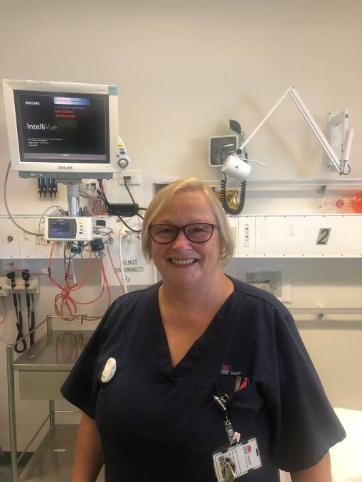 HELPING: Heather Charlton spends her days and nights helping patients in the emergency ward. 