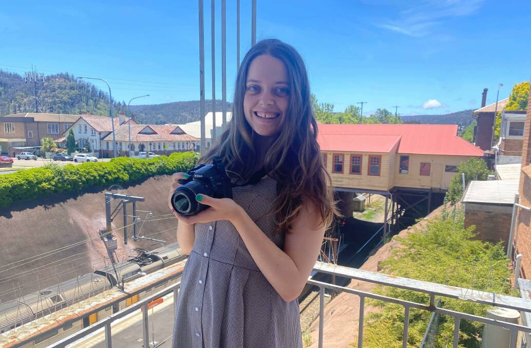 FAREWELL: Lithgow Mercury journalist Ciara Bastow finishes up after four years with the newspaper. Picture: SIOBHAN BASTOW 