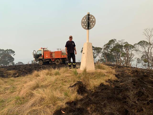 Tim Frew spent every day for over three months fighting the Gospers Mountain Fire. Picture: SUPPLIED 
