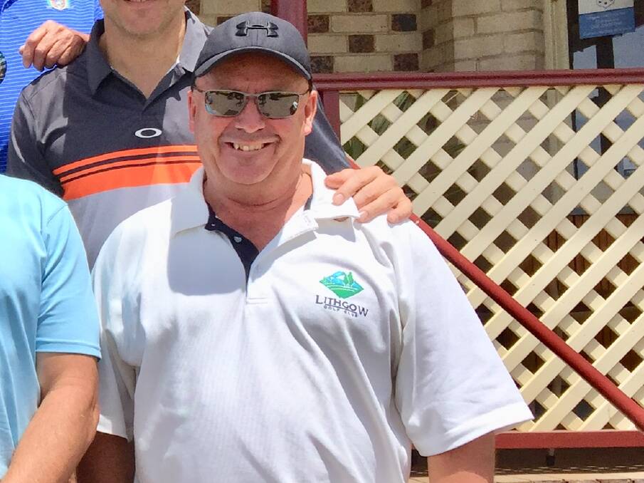 READY: John Digger Murnane was on fire at the recent Lithgow Golf Club event. Photo: SUPPLIED 