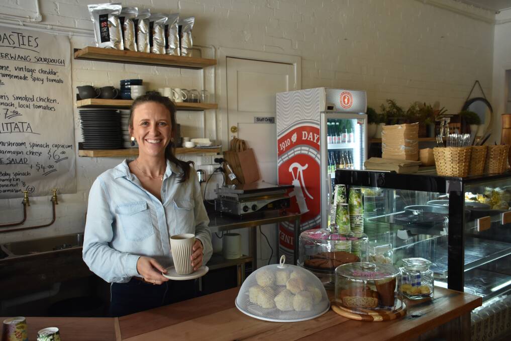 PASSION: Merryn Groves hopes her cafe can be a place of happiness for residents and tourists. Picture: CIARA BASTOW. 
